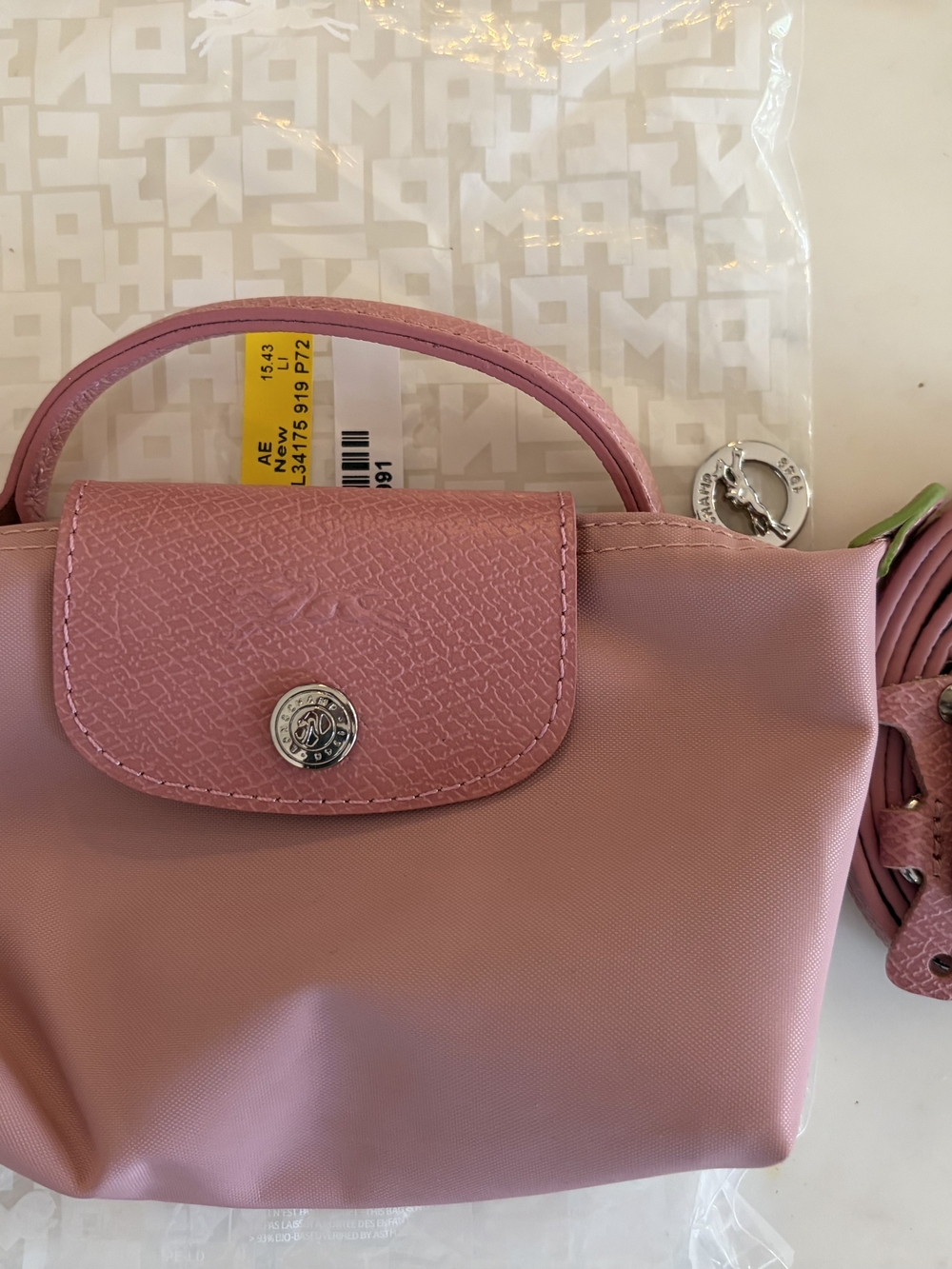 Longchamp LE PLIAGE ORIGINAL POUCH Pink